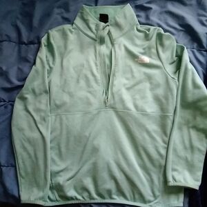 The North Face Mint Green Varsity Jacket